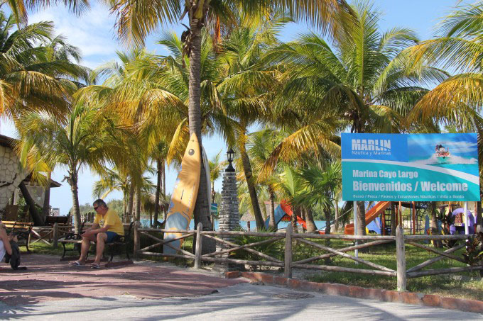 Playa Tortuga, Hafen Cayo Largo